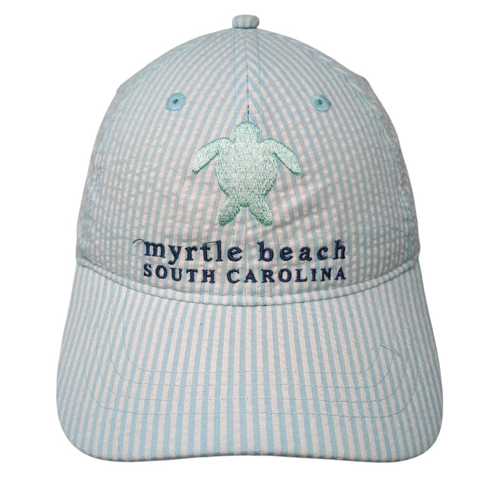 Myrtle Beach South Carolina Strapback Hat Multicolor One Size Saltwater